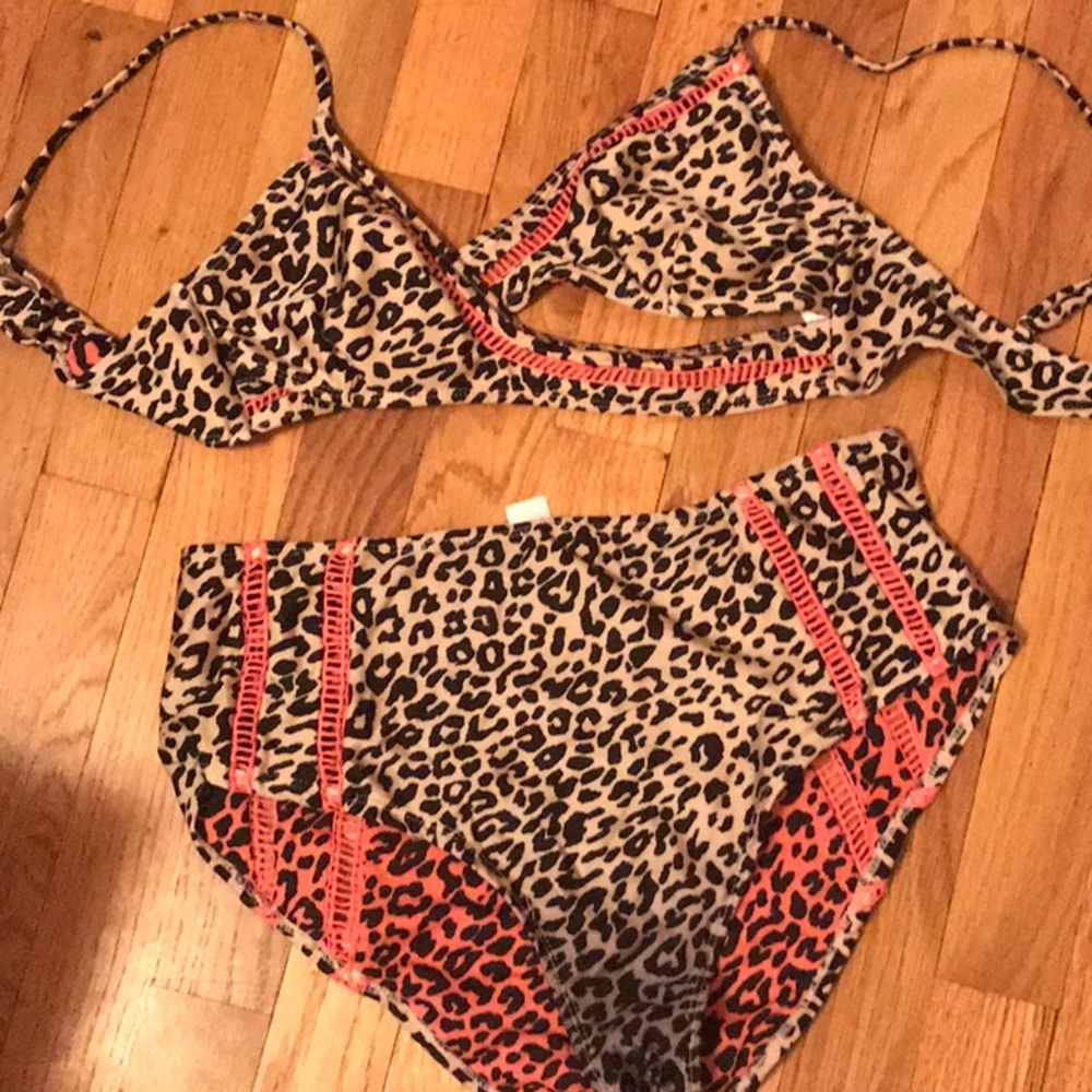 High waisted swimsuit